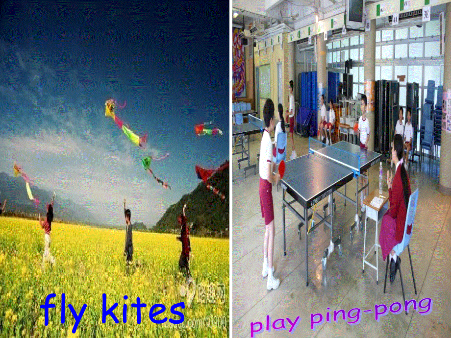 四年级下册英语课件－Lesson 17 What do You like to do？｜冀教版 (共21张PPT).ppt_第3页