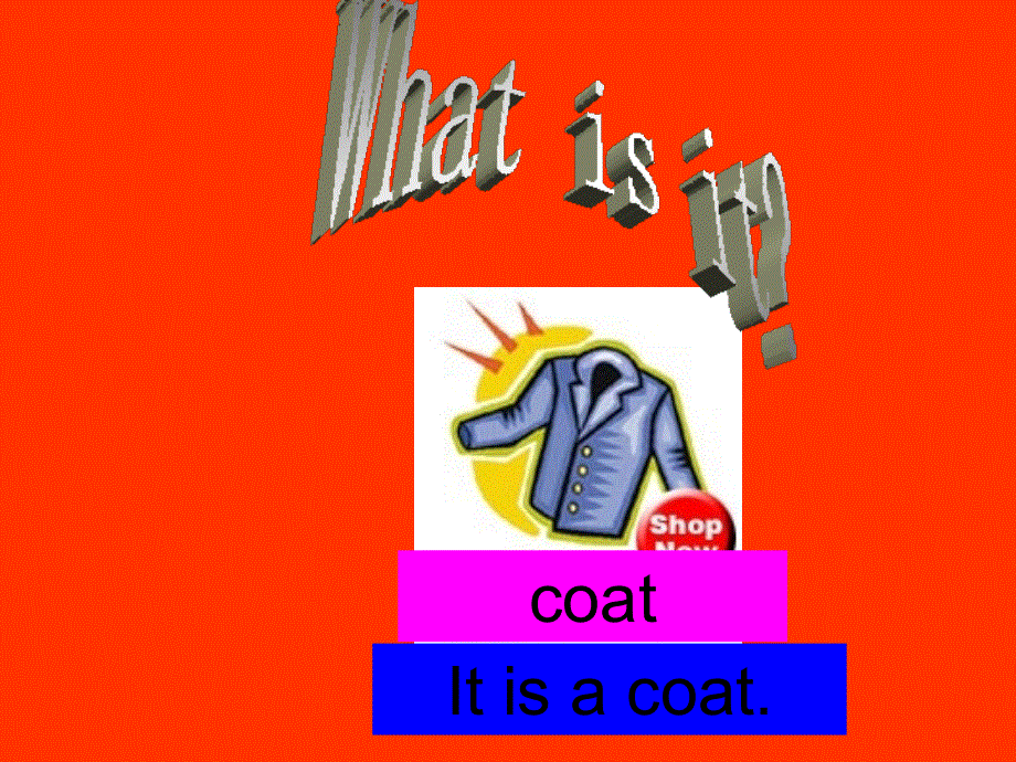 四年级下册英语课件－Lesson 20 My Favourite Clothes｜冀教版(共13张PPT).ppt_第3页