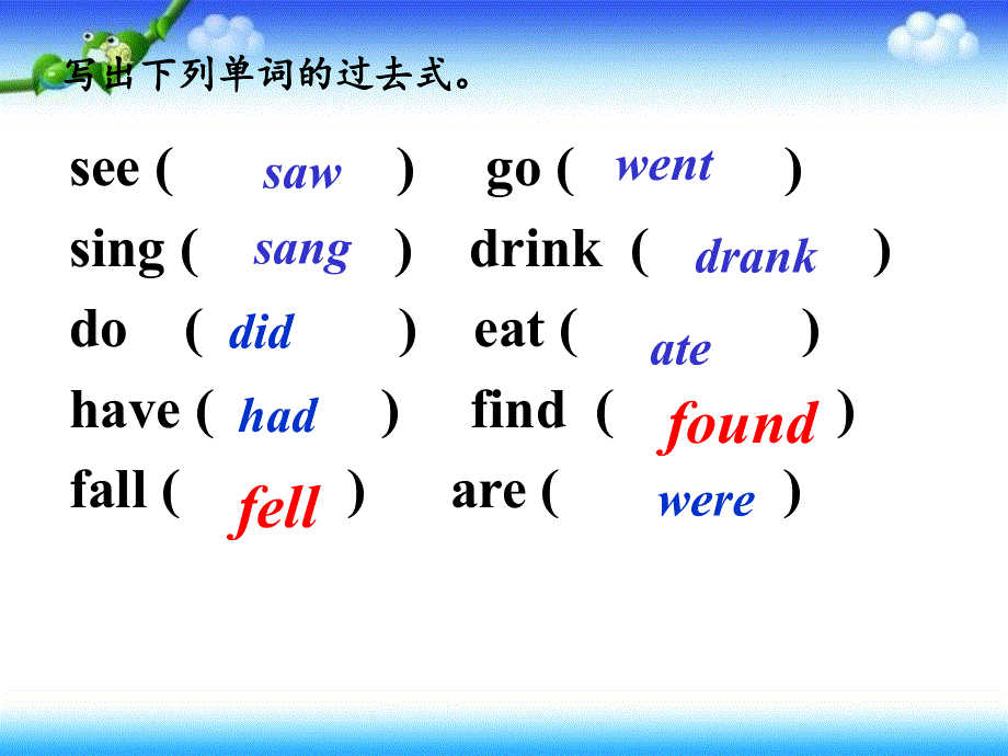 四年级下册英语课件－M10U1 Did you fall off your bike｜外研社（三起）(共25张PPT).ppt_第3页
