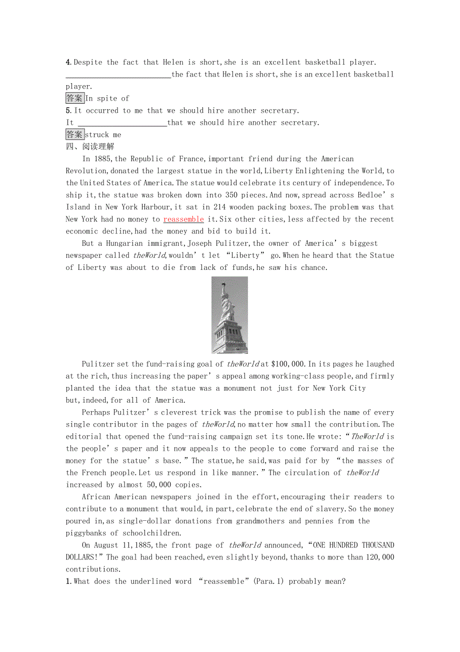 2020-2021学年高中英语 Unit 1 A land of diversity Section Ⅰ— Warming UpPre-readingReading & Comprehending习题（含解析）新人教版选修8.docx_第2页