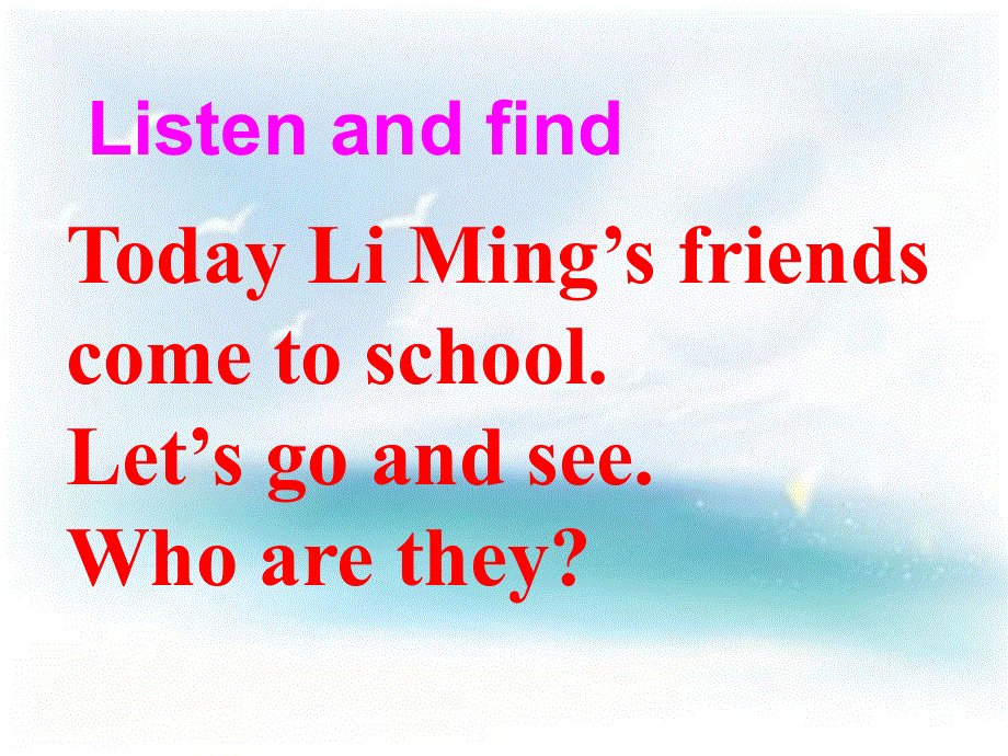 四年级下册英语课件－Unit 1《Lesson 2 Where’s she from》｜鲁科版（五四制）（三起） (共18张PPT).ppt_第3页