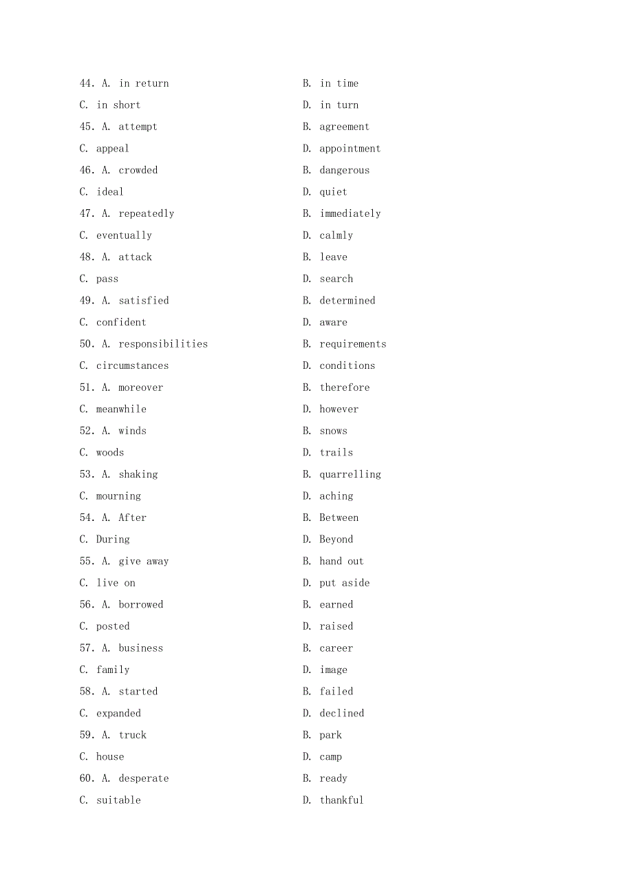 2020-2021学年高中英语 Unit 2 The United Kingdom Using language课时作业1 新人教版必修5.docx_第2页
