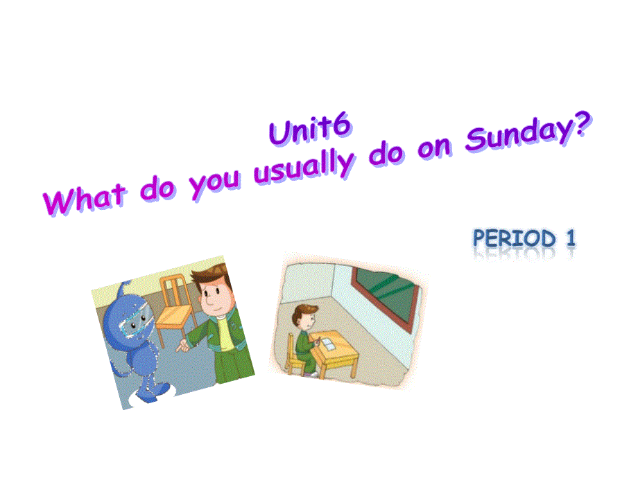 四年级下册英语课件－Module 3 Unit 6《What do you doing 》｜教科版（广州深圳）(2) (共54张PPT).ppt_第1页