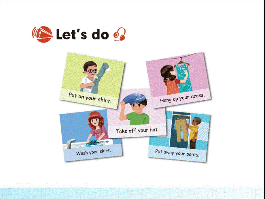 四年级下册英语课件－Unit5 My clothes partA (2)｜人教PEP（2014秋） (共33张PPT).ppt_第3页