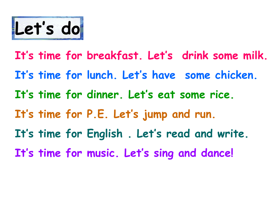 四年级下册英语课件－Unit2 What time is it B (3) ｜人教（PEP）(2014秋) (共17张PPT).ppt_第3页