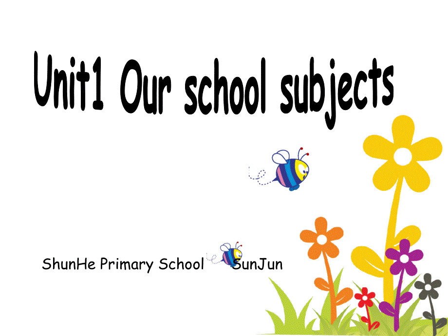 四年级下册英语课件－《Unit 1 Our school subjects》｜译林版（三起）(共18张PPT).ppt_第1页