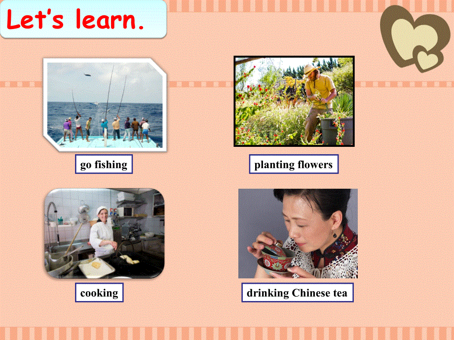 四年级下册英语课件-Unit 4 Hobbies Lesson 2 人教（新起点）（2018秋） (共19张PPT).ppt_第3页