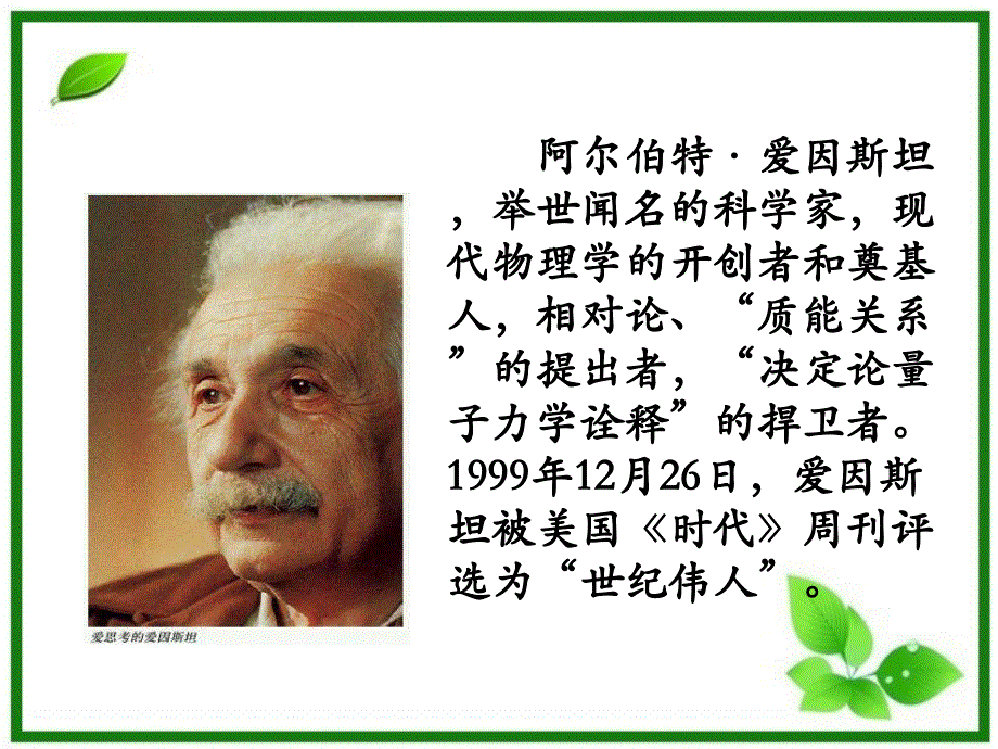四年级下册语文同步课件-2.爱因斯坦和小女孩l西师大版 (共15张PPT).ppt_第2页