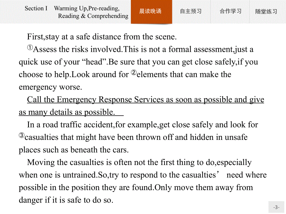 2020-2021学年高中英语人教版必修5课件：UNIT 5　SECTION Ⅰ　WARMING UPPRE-READINGREADING & COMPREHENDING .pptx_第3页