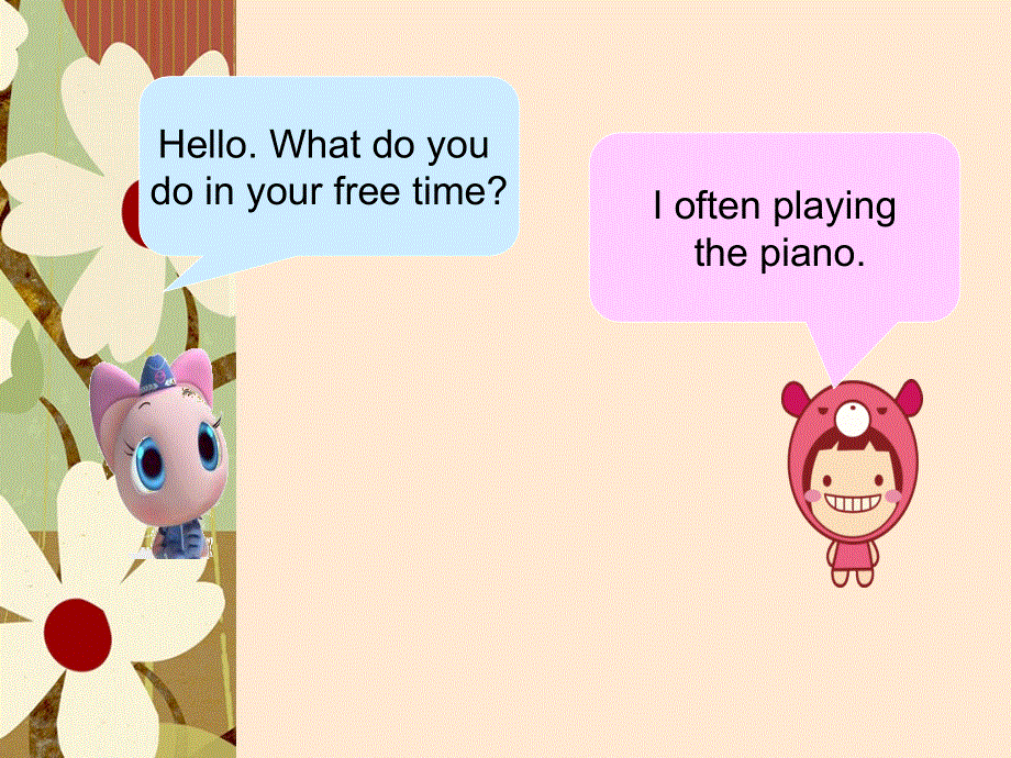 四年级下册英语课件-Unit 5 Free Time Lesson 3 人教（新起点）（2018秋） (共18张PPT).ppt_第3页