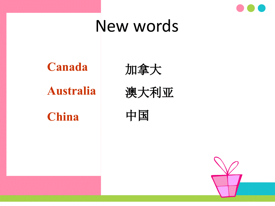 四年级下册英语课件-Unit 6 Countries Lesson 1 人教（新起点）（2018秋） (共18张PPT).ppt_第3页