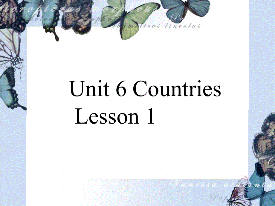 四年级下册英语课件-Unit 6 Countries Lesson 1 人教（新起点）（2018秋） (共20张PPT).ppt_第1页