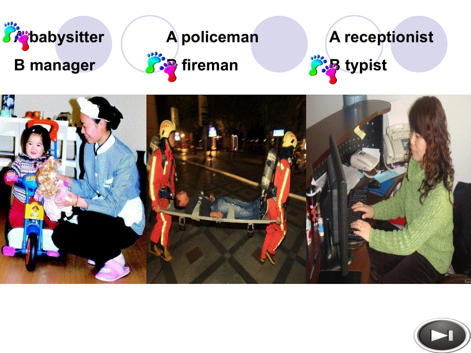 四年级下册英语课件-Unit 6Jobs2_广东开心英语.ppt_第3页