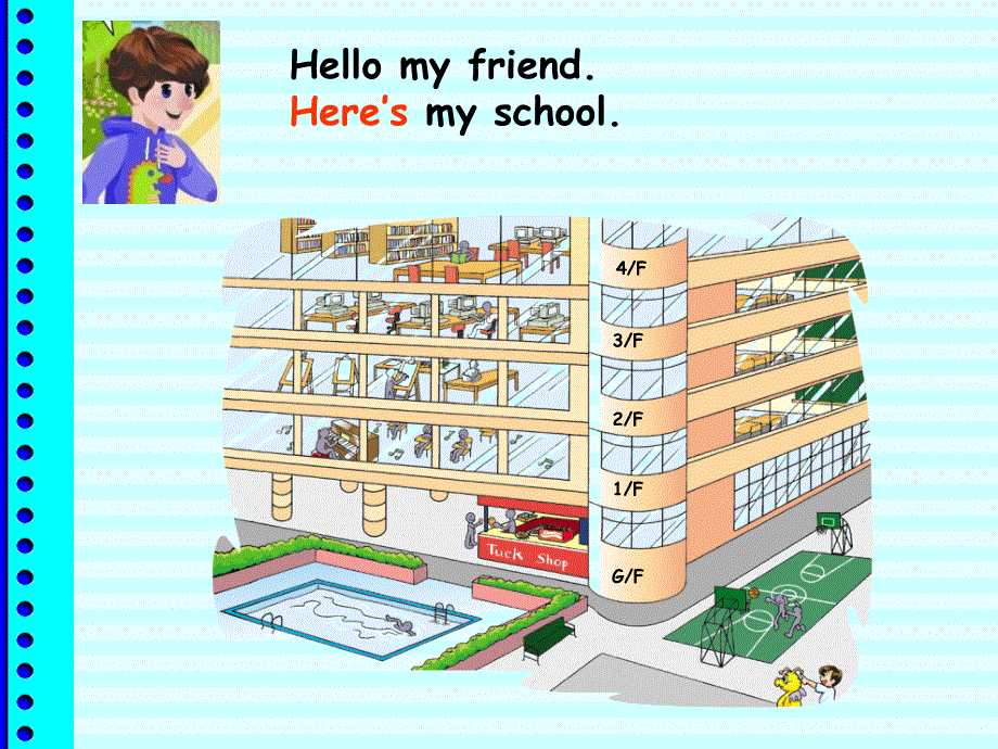 四年级下册英语课件-Unit1 My school A ｜人教（PEP）（2014秋）(共26张PPT).ppt_第3页