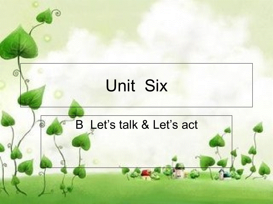 四年级下册英语课件-Unit6 Shopping B let.ppt_第1页