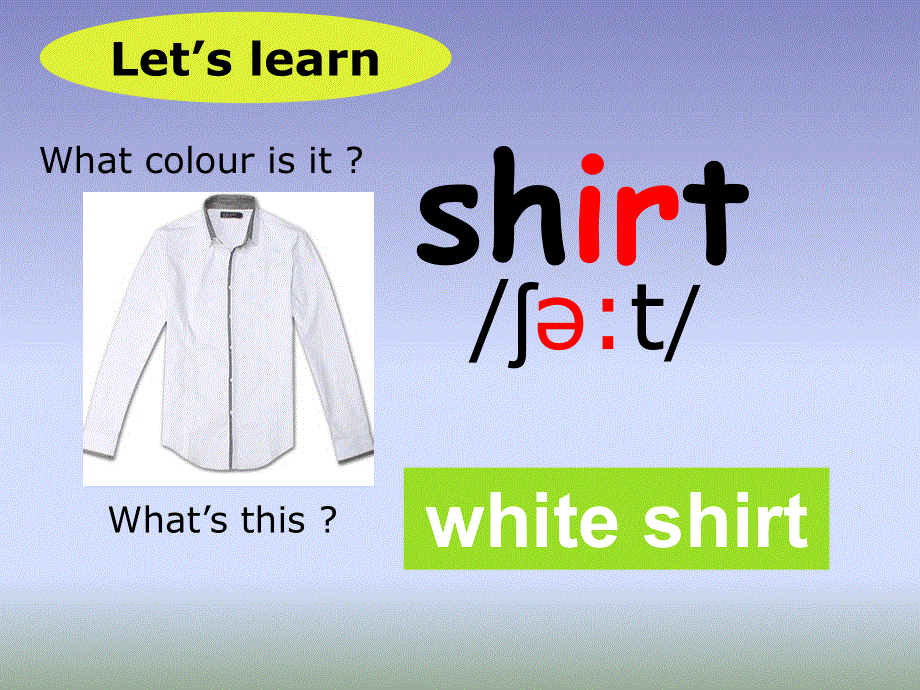 四年级下册英语课件-Unit5 My clothes B Let's learn 人教(PEP)(2018秋) (共20张PPT).ppt_第3页