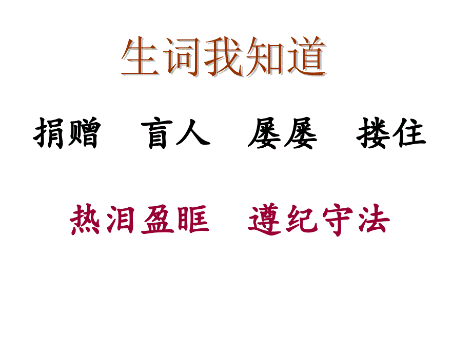 四年级下册语文课件-18永生的眼睛｜人教新课标 (共11张PPT).ppt_第3页
