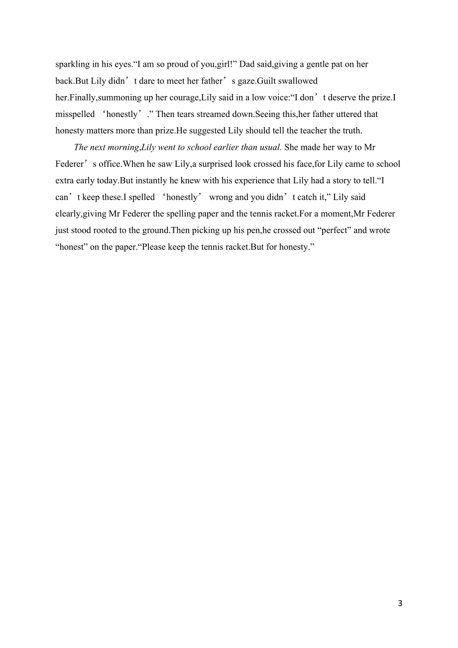 2023届高考外研版英语一轮复习试题（适用于新高考新教材）选择性必修第三册　UNIT 3　写作专项——要规范.doc_第3页