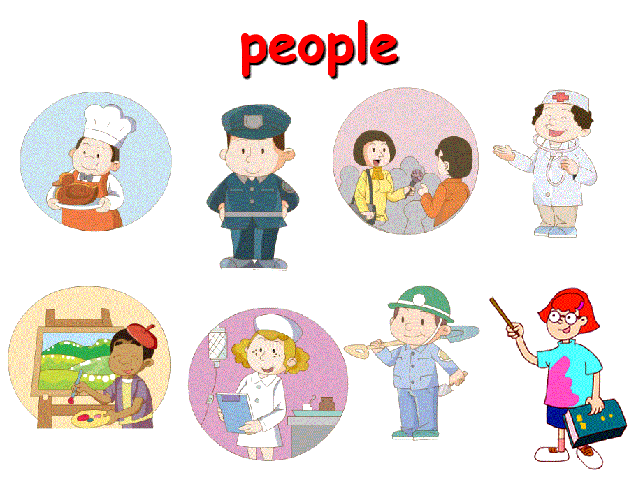 四年级下英语课件-Module1 unit1 He looks like a cook_教科版（广州专用）.ppt_第3页