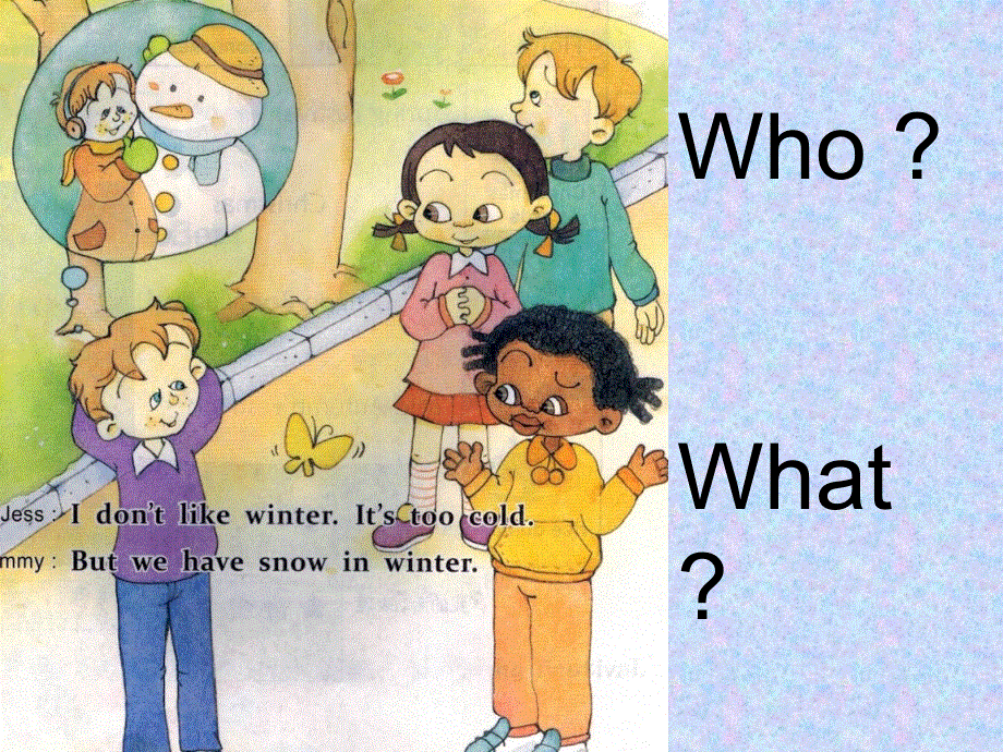 四年级下英语课件- Lesson 2 I like spring_教科版.ppt_第3页