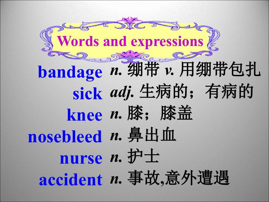 四年级下英语课件-Unit 7 What's the matter4_译林版（三起）.ppt_第3页