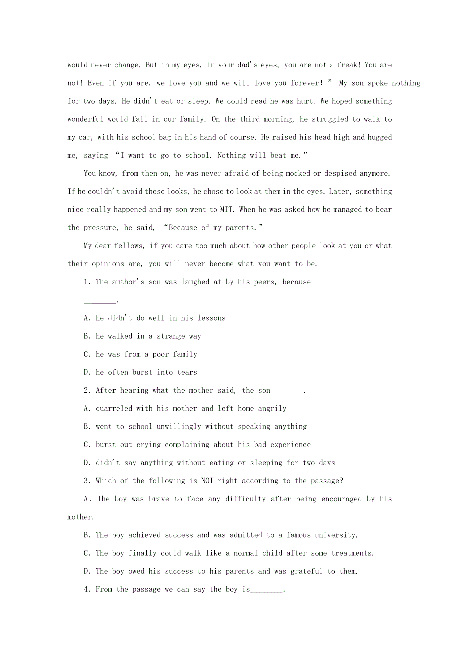 2019_2020学年高中英语Unit5MeetingyourancestorsSectionⅢGrammar练习新人教版选修8.doc_第2页