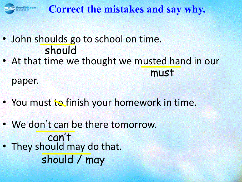 四川省凉山彝族自治州昭觉中学高中英语 Module5 Grammar1复习课件 外研版必修5.ppt_第3页