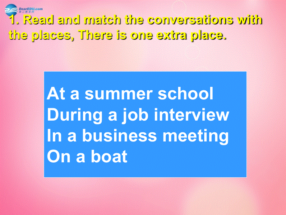 四川省凉山彝族自治州昭觉中学高中英语 Reading and Listening复习课件 外研版必修5.ppt_第3页