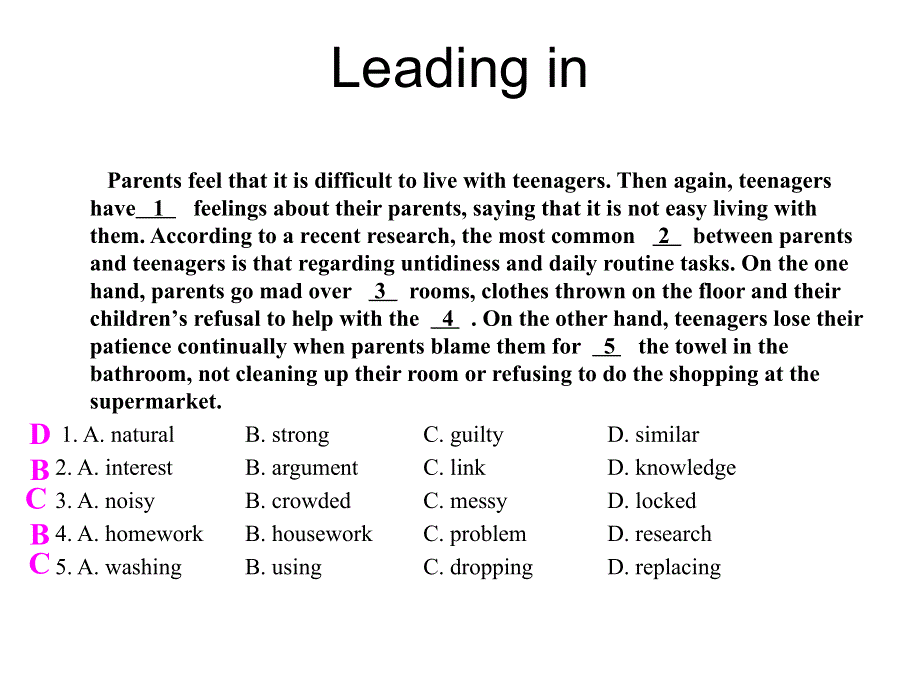 四川省北大附中成都为明学校2019届高三英语一轮复习：Book1五单元第四节　A Lesson in a Lab (共21张PPT).ppt_第1页