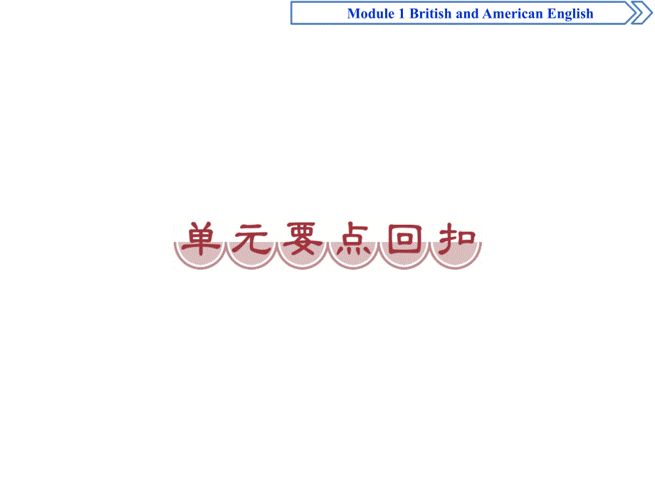 四川省北大附中成都为明学校高中英语必修5：MODULE 1 第七课时 课件 .ppt_第1页