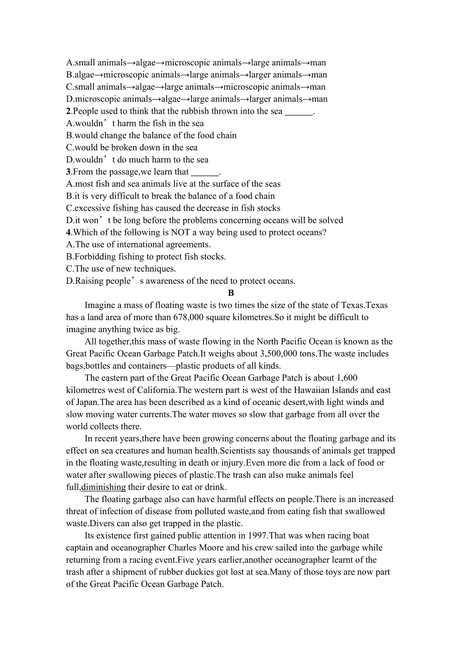 2020-2021学年新教材英语北师大版必修第三册练习：UNIT 8　SECTION Ⅱ　LESSON 2 GREENING THE DESERT & LESSON 3 “WHITE BIKES” ON THE ROAD WORD版含解析.docx_第3页