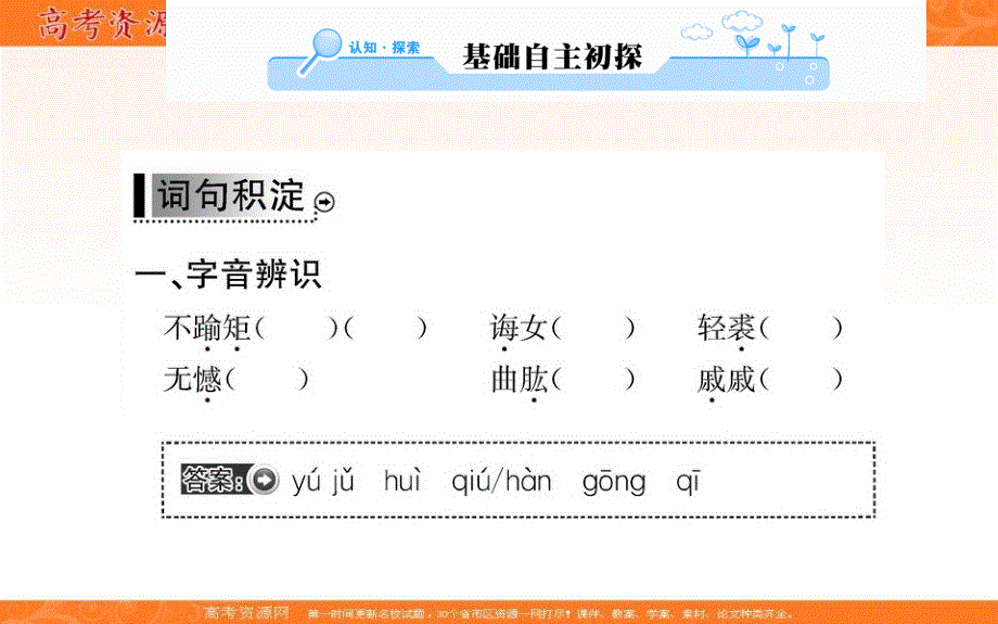 2020-2021学年高中语文人教版选修《中国文化经典研读》教学课件：第二单元 1 《论语》十则 .ppt_第2页