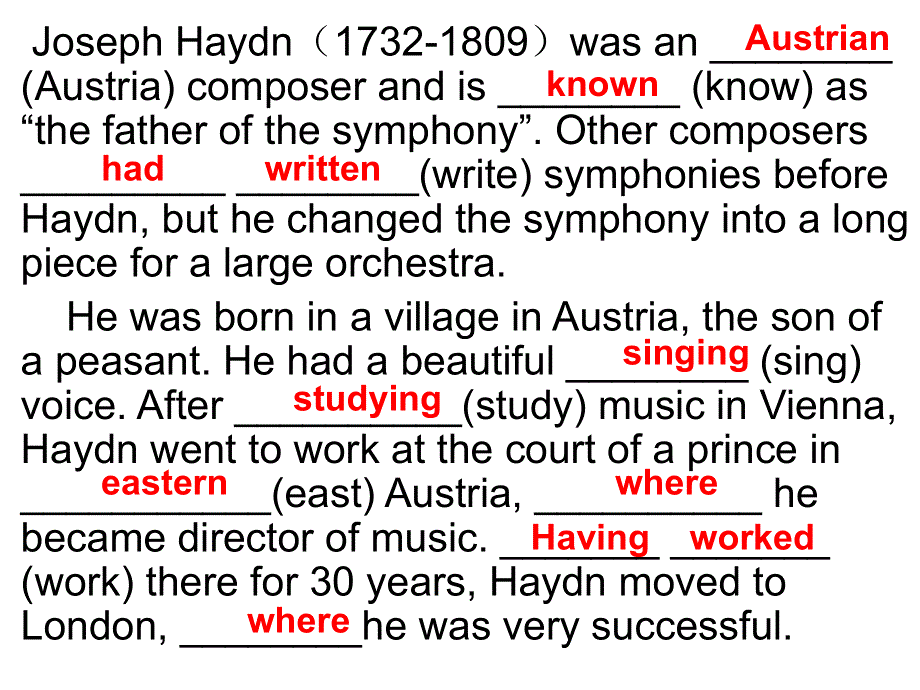 四川省成都市第七中学高中英语外研版必修三课件：MODULE 3-LANGUAGE-PRACTICE （共20张PPT）.ppt_第2页