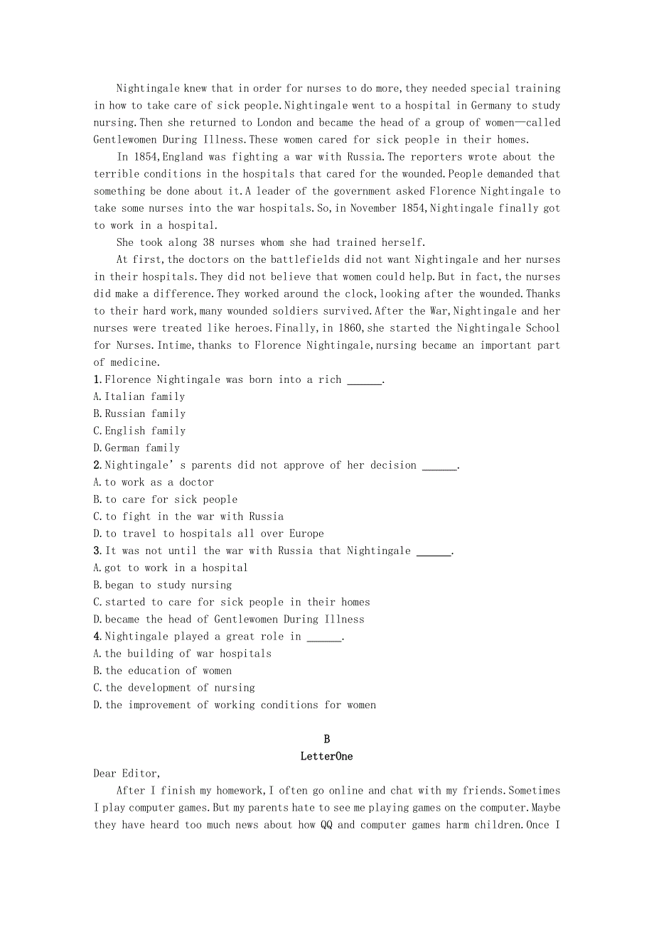 2020-2021学年新教材高中英语 Unit 2 Morals and Virtues Section Ⅱ Discovering Useful Structures练习（含解析）新人教版必修第三册.docx_第2页