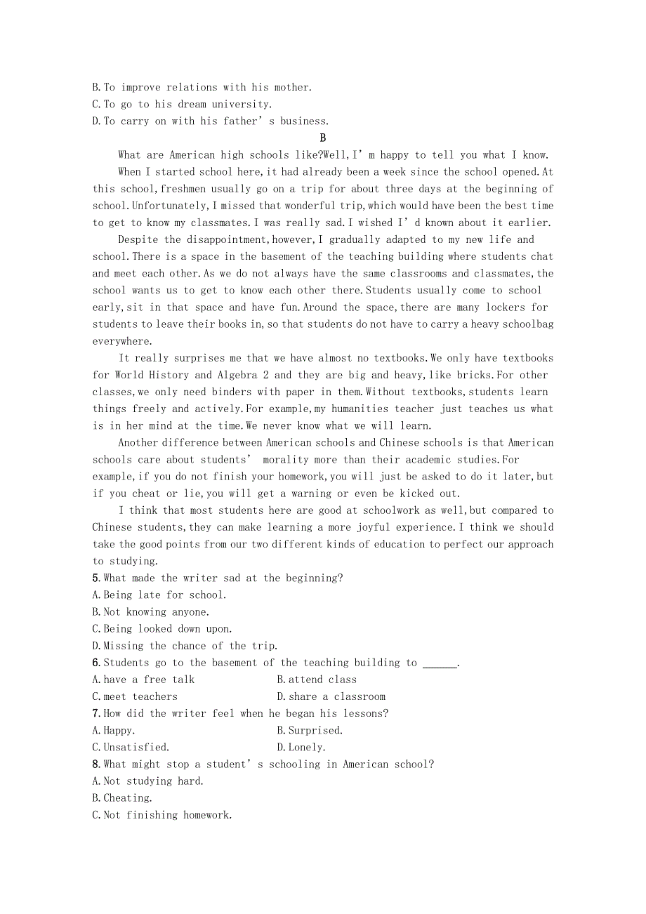 2020-2021学年新教材高中英语 Unit 9 Learning Section Ⅳ Grammar练习（含解析）北师大版必修第三册.docx_第3页