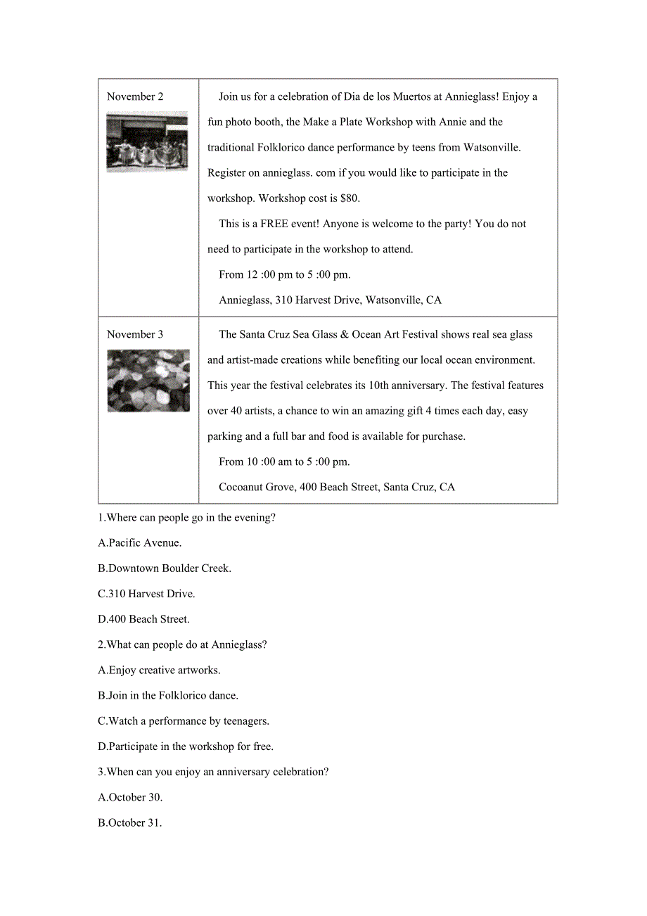 2019届高三英语考前冲刺模拟卷9 WORD版含答案.doc_第3页