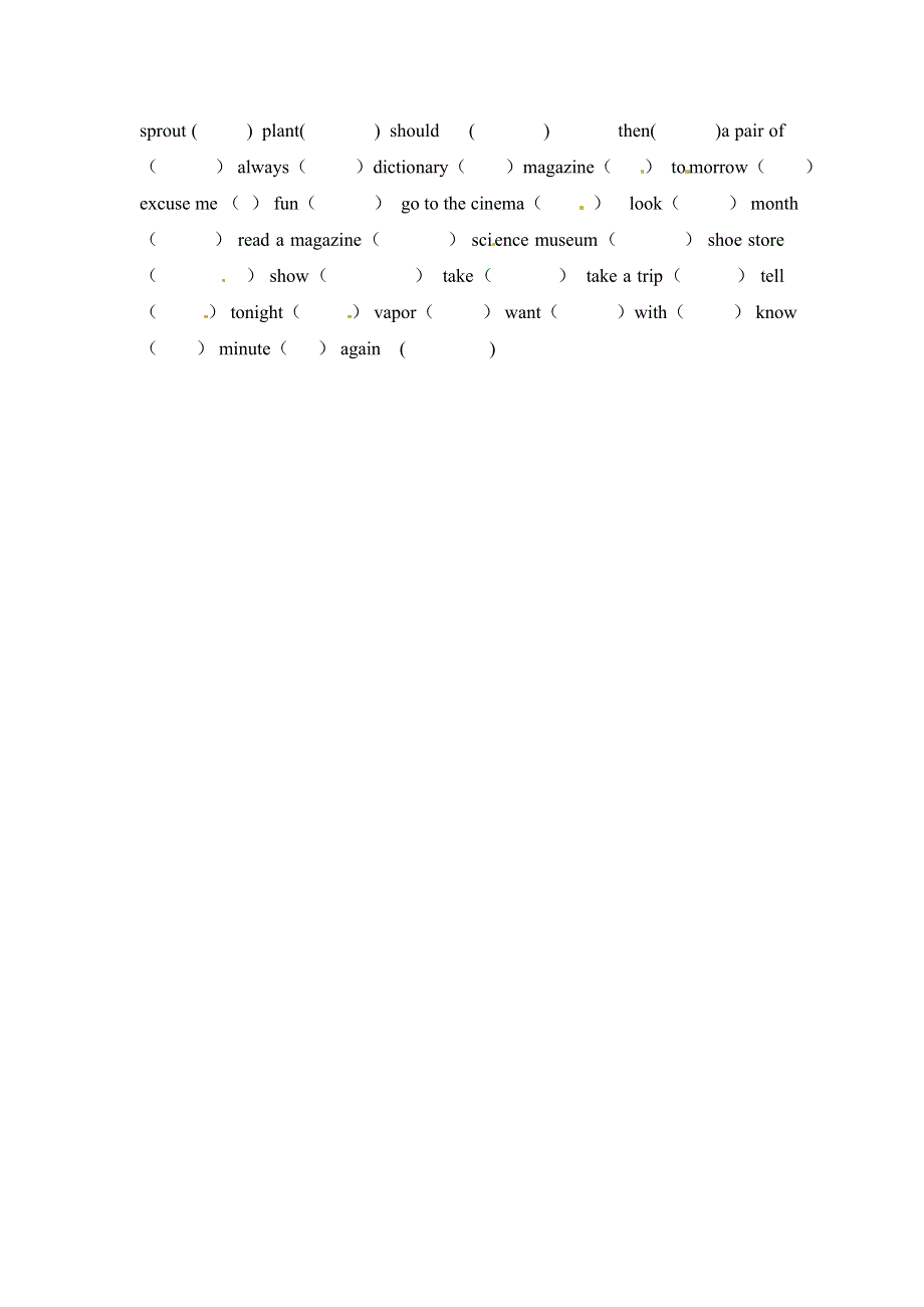 六年级上册英语素材词汇Unit16_人教PEP（）.doc_第2页