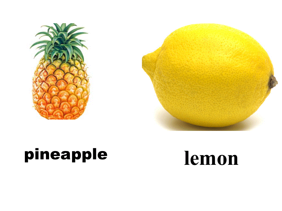 四年级上册英语课件-Unit 3 It's a pineapple Lesson 13- 1.ppt_第2页