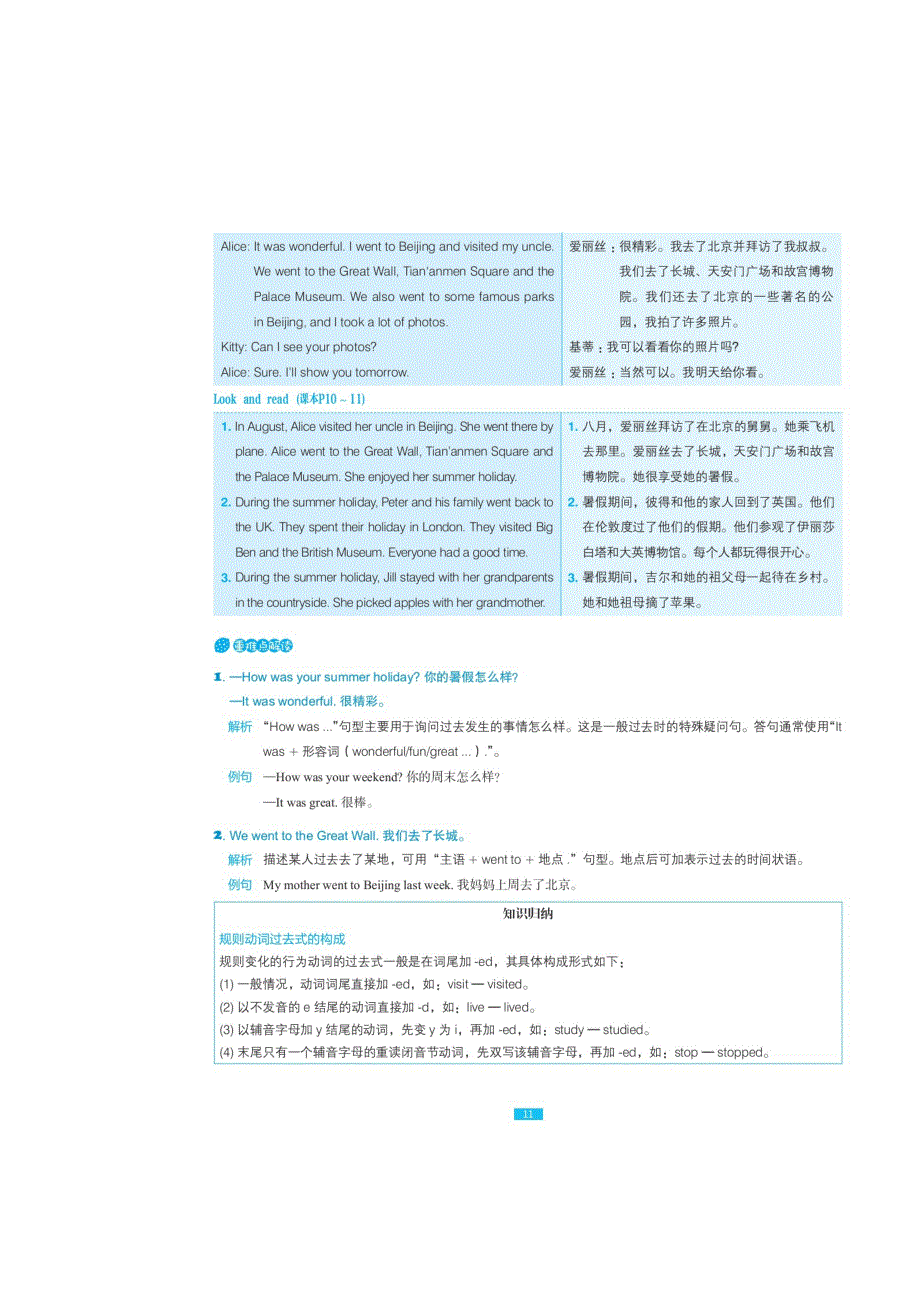 六年级上册英语试题-Unit 2 My summer holiday 一课一练（图片版无答案）沪教牛津版（深圳用）.doc_第2页