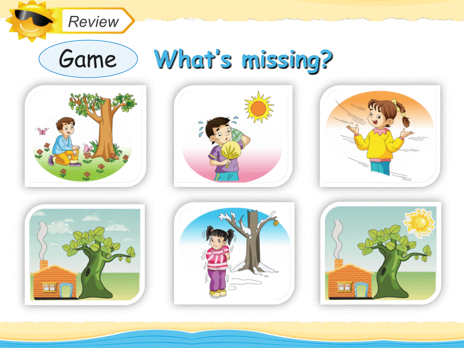 四年级上册英语课件-Unit 4 How’s the weather todayLesson 23_人教（精通）（2014秋） (共19张PPT).ppt_第2页