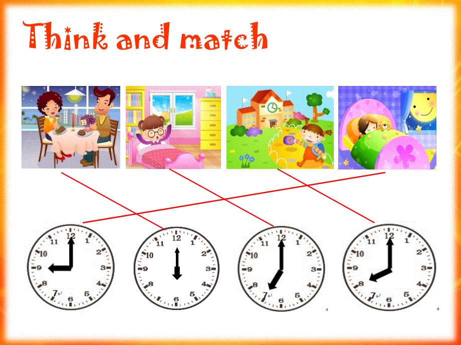 四年级上册英语课件-Unit 4 When Do You Have Classes Part A1_陕旅版.ppt_第3页