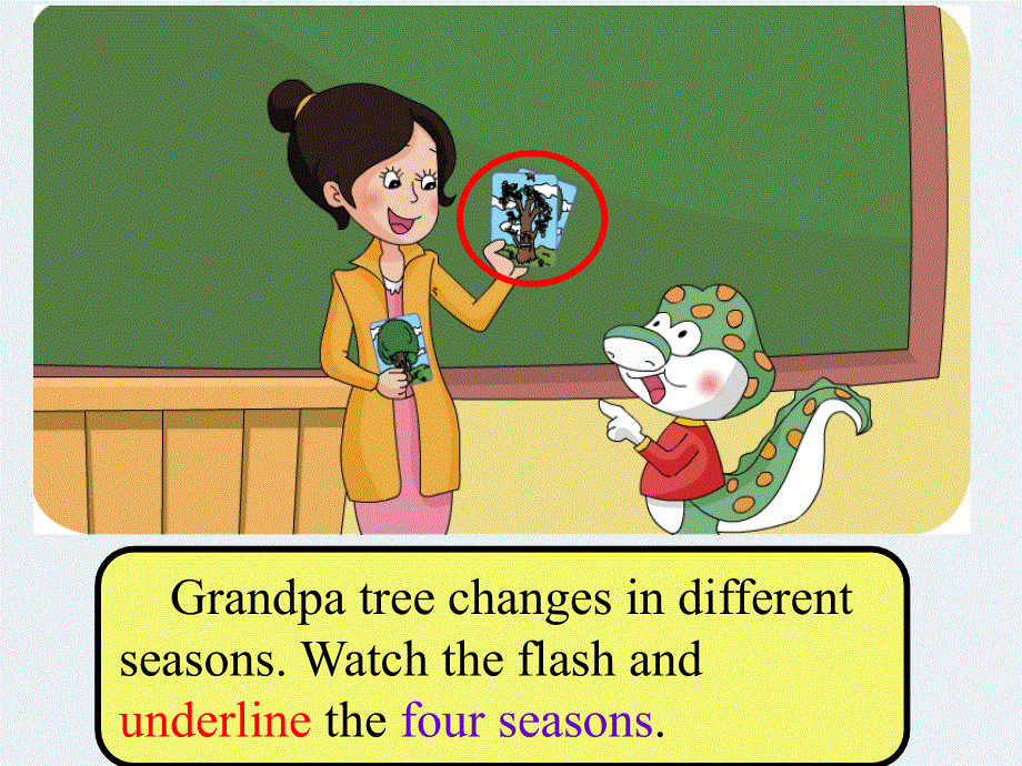 四年级上册英语课件-Unit 4 Seasons Lesson 1 It.ppt_第3页