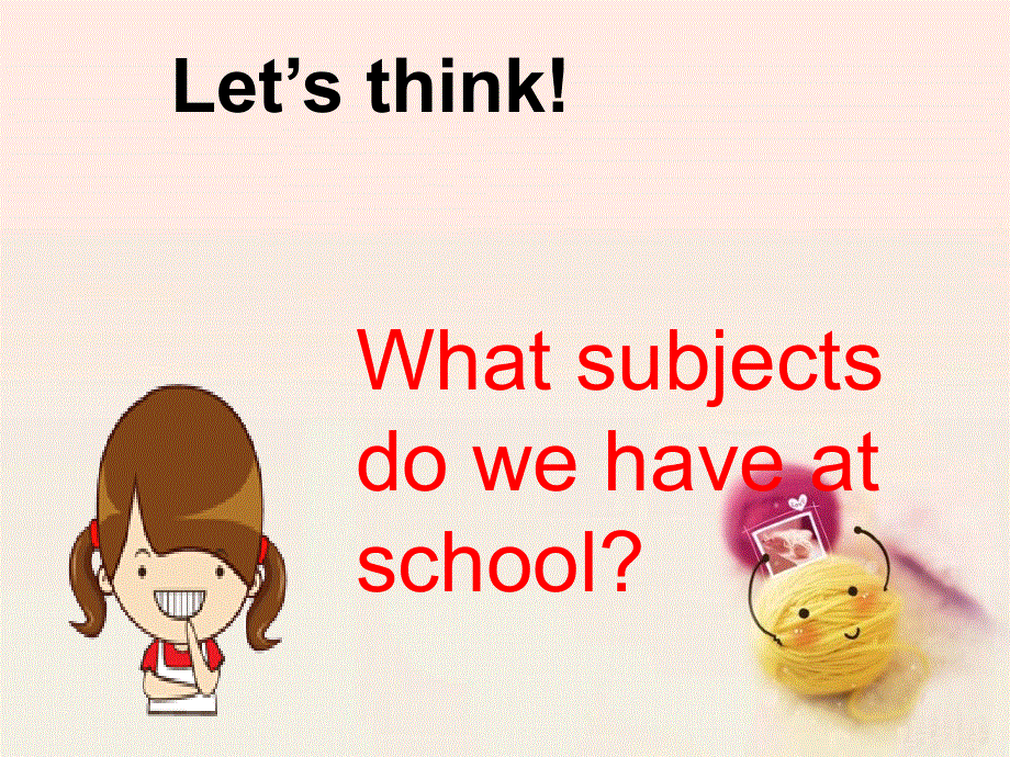 四年级上册英语课件-Unit 5 AtSchool Lesson 1 What subjects do you have 北师大版（三起） (共20张PPT).ppt_第3页