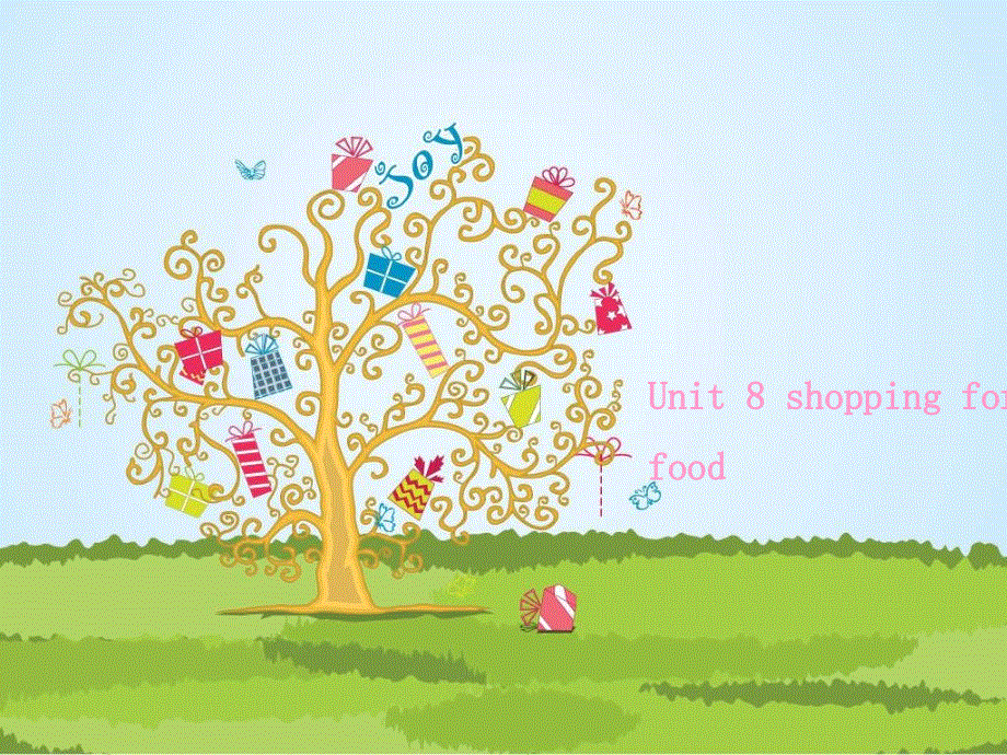 四年级上册英语课件-Unit 8 Shopping for food 2_深港朗文版.ppt_第1页