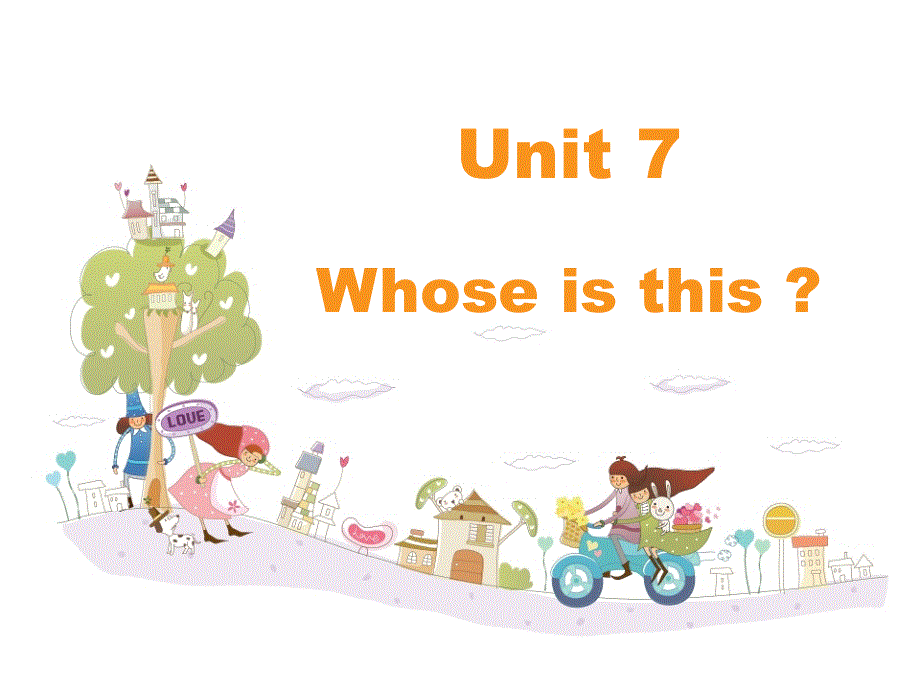 四年级上册英语课件-Unit 7Whose is this_湘少版.ppt_第1页