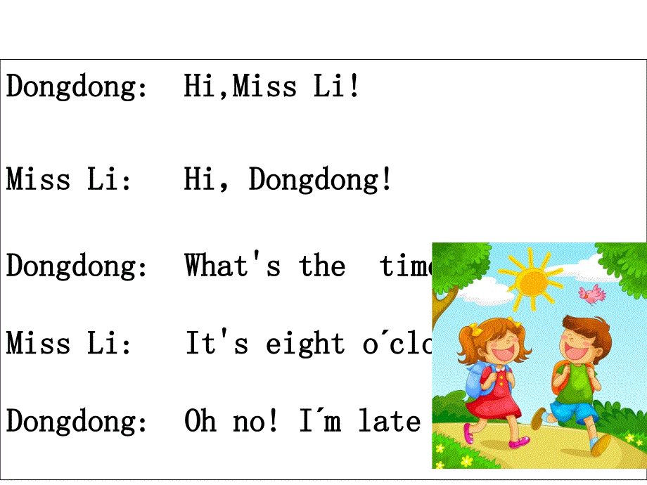 四年级上册英语课件－Lesson 8《What’s the time》｜科普版（三起） (共25张PPT).ppt_第3页