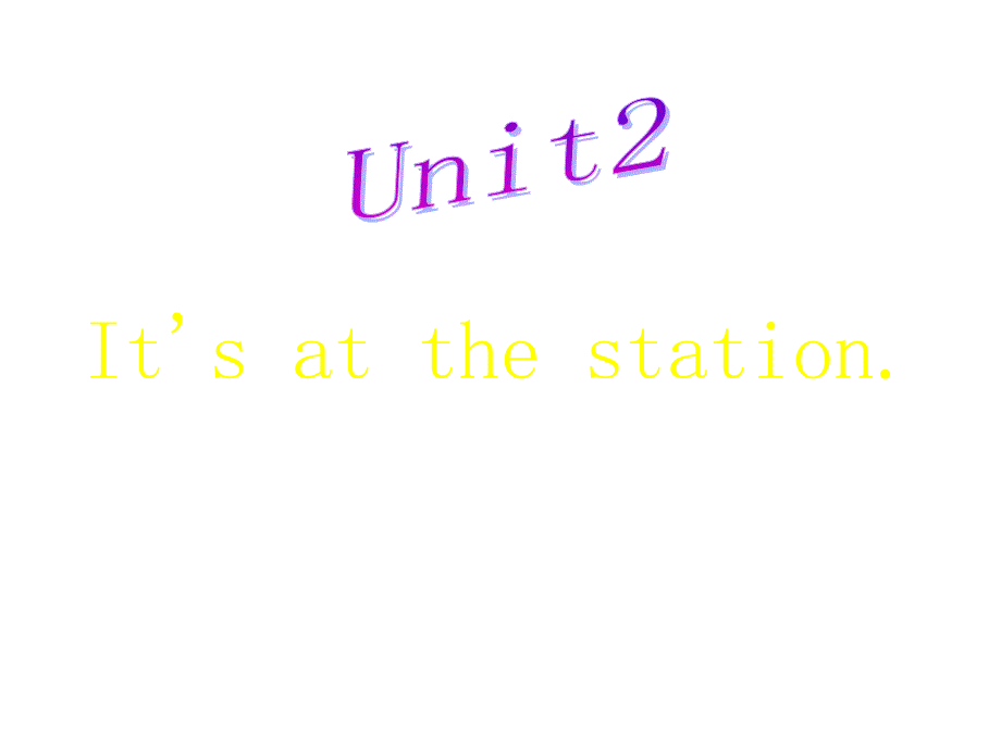四年级上册英语课件－M1U2 It.ppt_第1页