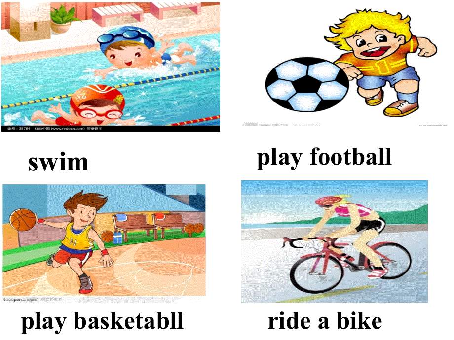 四年级上册英语课件－M2U2What are you doing｜外研社（三起） (共16张PPT).ppt_第2页