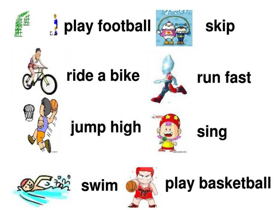 四年级上册英语课件－M5U2 Can Sam play-football｜外研社（三起） (共8张PPT).ppt_第3页