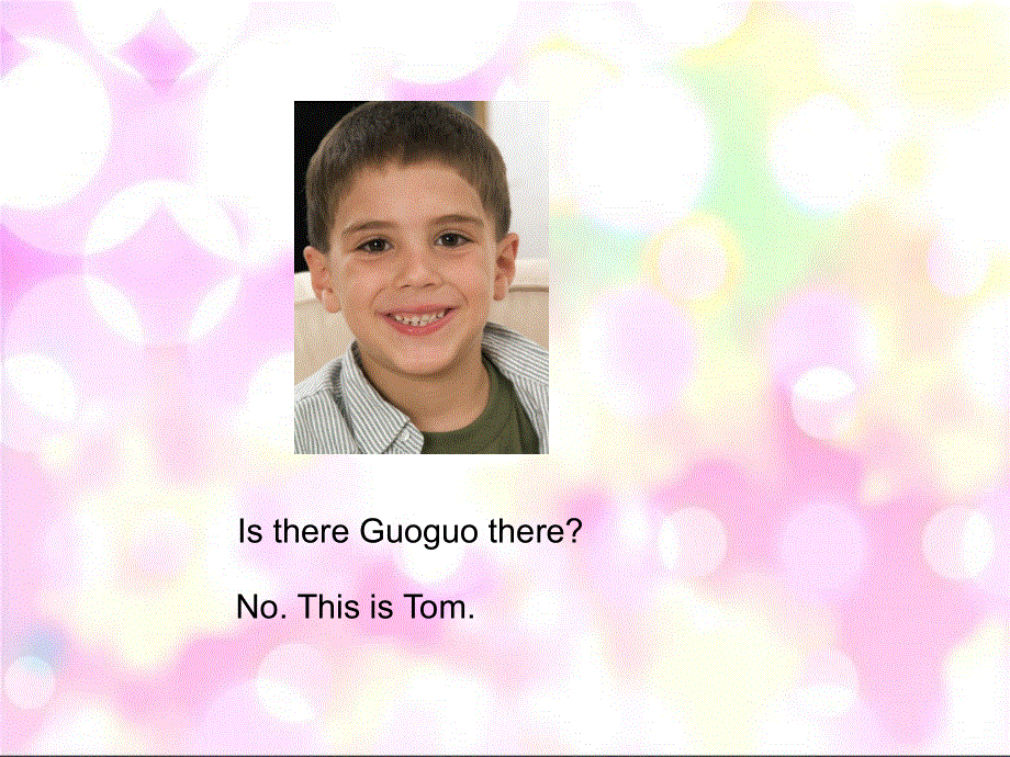 四年级上册英语课件－UNIT TWO MAY I SPEAK TO MIKE Lesson 64｜北京课改版 (共16张PPT).ppt_第3页